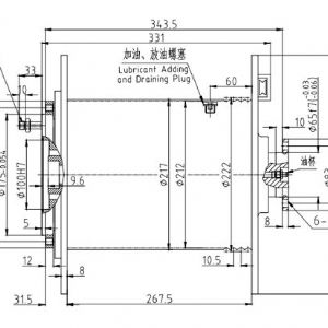 卷扬减速机JQL460