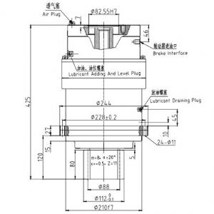 回转减速机JHZ180A